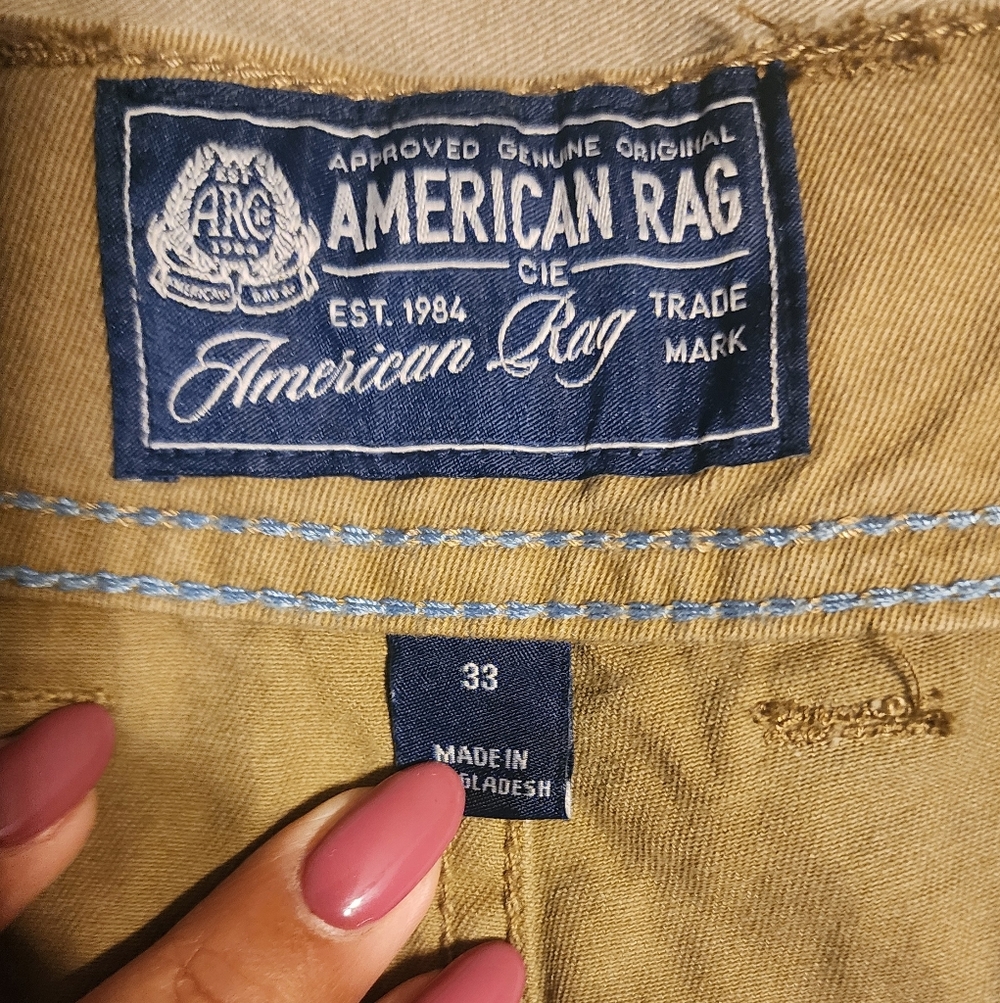 American Rag Brown Cargo Shorts - Picture 2 of 4